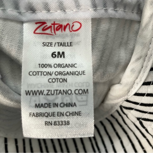 Organic Baby Summer Hat 6M - Picture 3 of 3